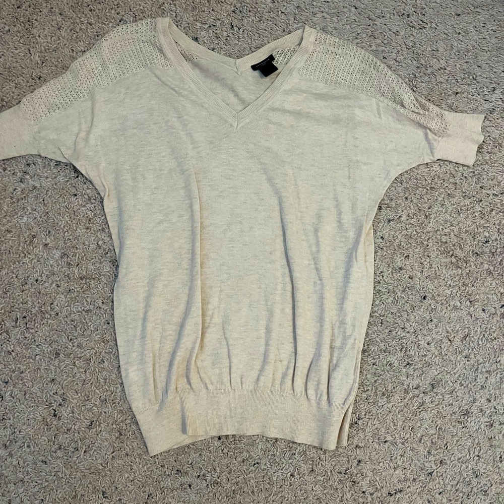 Great sweater blouse!